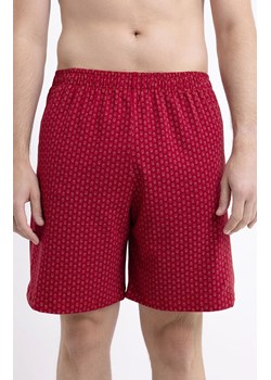 Spodenki piżamowe męskie czerwone 500/32, Kolor czerwony-wzór, Rozmiar 2XL, leptir ze sklepu Primodo w kategorii Piżamy męskie - zdjęcie 188774016