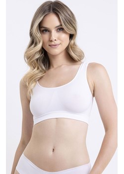 Biały top damski T-96/01, Kolor biały, Rozmiar L, leptir ze sklepu Primodo w kategorii Biustonosze - zdjęcie 188774026