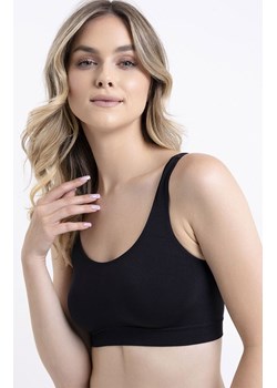 Czarny top damski T-96/02, Kolor czarny, Rozmiar L, leptir ze sklepu Primodo w kategorii Biustonosze - zdjęcie 188774027