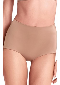 Figi damskie z wysokim stanem ciemnobeżowe Ultra, Kolor ciemnobeżowy, Rozmiar S, Lormar ze sklepu Primodo w kategorii Majtki damskie - zdjęcie 188774586