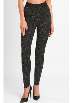 Marilyn legginsy z wysokim stanem z kryształkami Brillant, Kolor czarno-srebrny, Rozmiar S/M, Marilyn ze sklepu Primodo w kategorii Spodnie damskie - zdjęcie 188774999