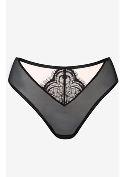 Marilyn czarne figi damskie z koronką Yvonne Poupee, Kolor czarny, Rozmiar S, Marilyn ze sklepu Primodo w kategorii Majtki damskie - zdjęcie 188775577