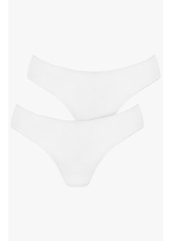 2-pack majtki damskie brazyliany bawełniane z koronką białe Orchidea, Kolor biały, Rozmiar S, Pierre Cardin ze sklepu Primodo w kategorii Majtki damskie - zdjęcie 188780118