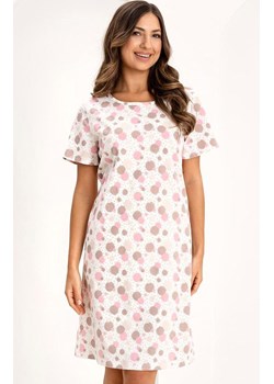 Bawełniana koszula nocna damska różowa 173, Kolor różowy, Rozmiar M, Regina ze sklepu Primodo w kategorii Koszule nocne - zdjęcie 188780339