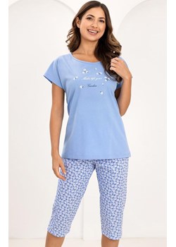 Bawełniana piżama damska niebieska 735, Kolor niebieski, Rozmiar M, Regina ze sklepu Primodo w kategorii Piżamy damskie - zdjęcie 188780446