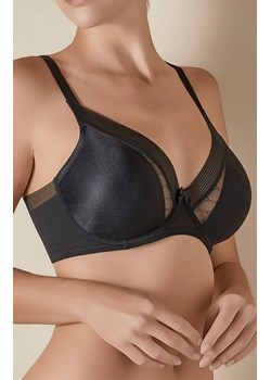 Biustonosz usztywniany czarny Katia, Kolor czarny, Rozmiar 90C, Selene ze sklepu Primodo w kategorii Biustonosze - zdjęcie 188780909