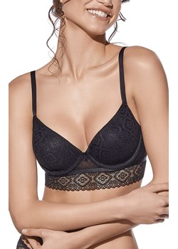 Biustonosz usztywniany czarny Lydia, Kolor czarny, Rozmiar 65B, Selene ze sklepu Primodo w kategorii Biustonosze - zdjęcie 188780928