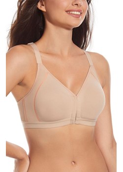 Biustonosz sportowy zapinany z przodu Nora, Kolor beżowy, Rozmiar 70B, Selene ze sklepu Primodo w kategorii Biustonosze - zdjęcie 188780996