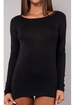 Bluzka damska z długim rękawem czarna Today 6014, Kolor czarny, Rozmiar S, Sielei ze sklepu Primodo w kategorii Bluzki damskie - zdjęcie 188782325