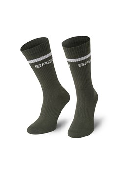 Skarpety długie męskie khaki Flex, Kolor khaki, Rozmiar 41-43, Spaio ze sklepu Primodo w kategorii Skarpetki męskie - zdjęcie 188782758