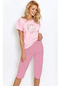 Taro bawełniana piżama damska różowa Isla 3413, Kolor różowy, Rozmiar M, Taro ze sklepu Primodo w kategorii Piżamy damskie - zdjęcie 188783657