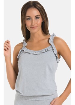 Top damski koszulka do spania szara Sleepy, Kolor szary, Rozmiar L, Teyli ze sklepu Primodo w kategorii Piżamy damskie - zdjęcie 188783825