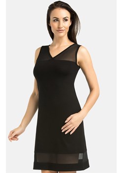 Damska koszula nocna czarna Betti 2808, Kolor czarny, Rozmiar L, Teyli ze sklepu Primodo w kategorii Koszule nocne - zdjęcie 188783847