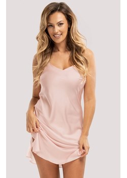 Unikat halka nocna na cienkich ramiączkach FIA, Kolor róż pudrowy, Rozmiar XL, Unikat ze sklepu Primodo w kategorii Koszule nocne - zdjęcie 188785275