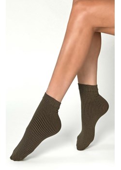 Skarpetki damskie camel PEPITONE, Kolor camel, Rozmiar uniwersalny, Veneziana ze sklepu Primodo w kategorii Skarpetki damskie - zdjęcie 188785388