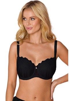 Biustonosz usztywniany czarny VB-452, Kolor czarny, Rozmiar 75C, Vena ze sklepu Primodo w kategorii Biustonosze - zdjęcie 188785447