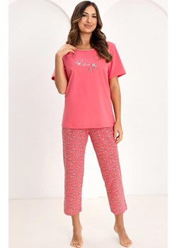 Bawełniana piżama damska różowa 736, Kolor różowy, Rozmiar M, Regina ze sklepu Intymna w kategorii Piżamy damskie - zdjęcie 188786118