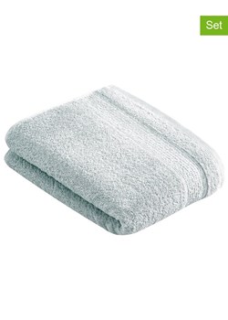 Vossen Ręczniki (2 szt.) "Balance" w kolorze szarym dla gości ze sklepu Limango Polska w kategorii Ręczniki - zdjęcie 188787659