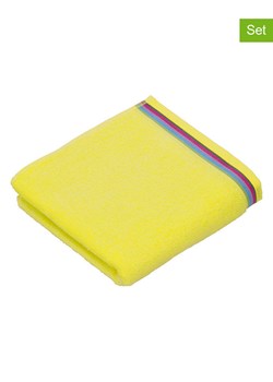 Vossen Ręczniki (2 szt.) "Soley" w kolorze żółtym dla gości ze sklepu Limango Polska w kategorii Ręczniki - zdjęcie 188787685
