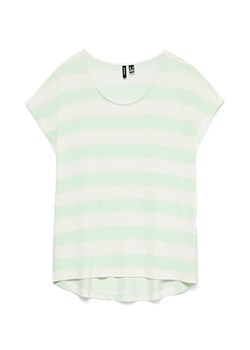 Vero Moda Koszulka w kolorze jasnozielono-białym ze sklepu Limango Polska w kategorii Bluzki damskie - zdjęcie 188787748