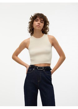 Vero Moda Top "Ginny" w kolorze kremowym ze sklepu Limango Polska w kategorii Bluzki damskie - zdjęcie 188788418