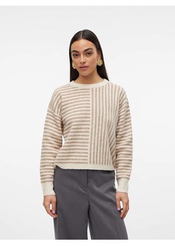 Vero Moda Sweter w kolorze beżowym ze sklepu Limango Polska w kategorii Swetry damskie - zdjęcie 188788779