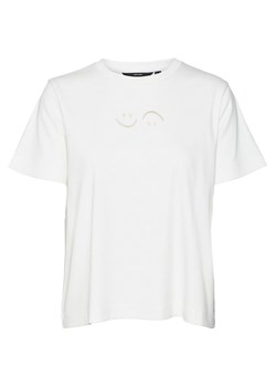 Vero Moda Koszulka w kolorze białym ze sklepu Limango Polska w kategorii Bluzki damskie - zdjęcie 188789069
