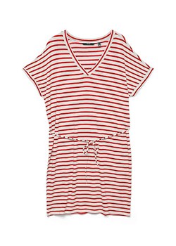 Vero Moda Sukienka w kolorze biało-czerwonym ze sklepu Limango Polska w kategorii Sukienki - zdjęcie 188789536