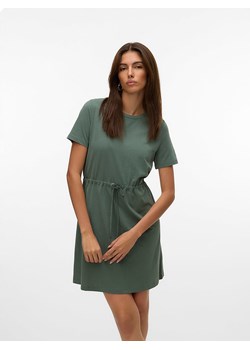 Vero Moda Sukienka w kolorze khaki ze sklepu Limango Polska w kategorii Sukienki - zdjęcie 188789619