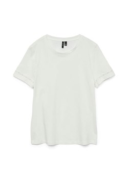 Vero Moda Koszulka w kolorze białym ze sklepu Limango Polska w kategorii Bluzki damskie - zdjęcie 188789745