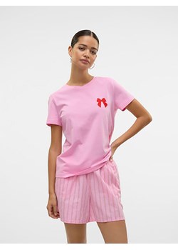 Vero Moda Koszulka w kolorze jasnoróżowym ze sklepu Limango Polska w kategorii Bluzki damskie - zdjęcie 188789785