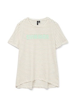 Vero Moda Koszulka "Simone" w kolorze kremowym ze sklepu Limango Polska w kategorii Bluzki damskie - zdjęcie 188789808