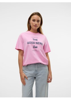 Vero Moda Koszulka "Katrine" w kolorze jasnoróżowym ze sklepu Limango Polska w kategorii Bluzki damskie - zdjęcie 188789809