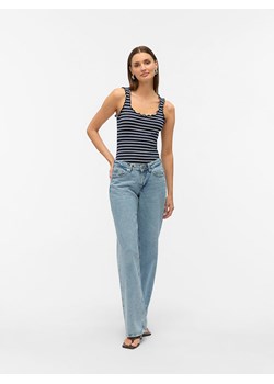 Vero Moda Top w kolorze granatowym ze sklepu Limango Polska w kategorii Bluzki damskie - zdjęcie 188789866