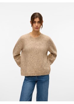 Vero Moda Sweter w kolorze beżowym ze sklepu Limango Polska w kategorii Swetry damskie - zdjęcie 188790115