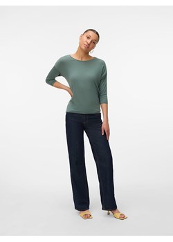Vero Moda Koszulka w kolorze zielonym ze sklepu Limango Polska w kategorii Bluzki damskie - zdjęcie 188790805