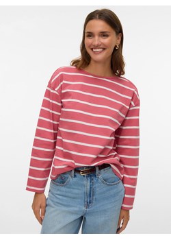 Vero Moda Koszulka w kolorze różowo-białym ze sklepu Limango Polska w kategorii Bluzki damskie - zdjęcie 188791065