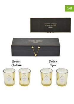 Rétro Chic Świece zapachowe (4 szt.) - 4 x 60 g ze sklepu Limango Polska w kategorii Świece i dyfuzory - zdjęcie 188791239