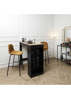 Rétro Chic Hocker barowy w kolorze żółtym - 46 x 100,4 x 48,2 cm ze sklepu Limango Polska w kategorii Pufy i siedziska - zdjęcie 188791315