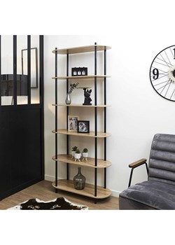 Rétro Chic Regał stojący w kolorze brązowym - wys. 181 cm ze sklepu Limango Polska w kategorii Regały i witryny - zdjęcie 188791356