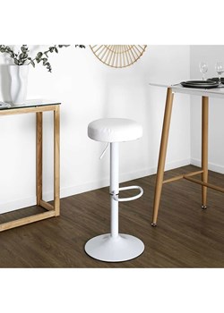 Ethnical Life Hocker barowy w kolorze białym ze sklepu Limango Polska w kategorii Pufy i siedziska - zdjęcie 188791447