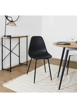 Rétro Chic Krzesło "Gustav" w kolorze czarnym - 50,7 x 84,8 x 45,5 cm ze sklepu Limango Polska w kategorii Meble - zdjęcie 188791625