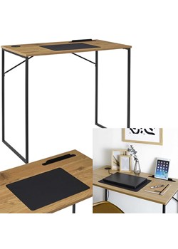 Rétro Chic Biurko "Link" w kolorze jasnobrązowym - 90 x 76 x 50 cm ze sklepu Limango Polska w kategorii Stoliki kawowe - zdjęcie 188792058