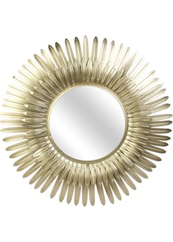 Rétro Chic Lustro ścienne w kolorze złotym - Ø 55 cm ze sklepu Limango Polska w kategorii Lustra - zdjęcie 188792506