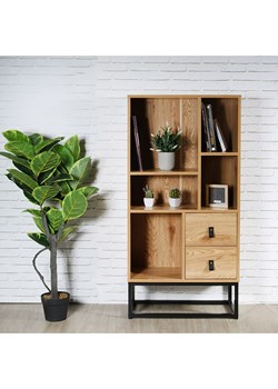 DOCK avenue Regał "Abbott" w kolorze jasnobrązowym - 60 x 120 x 29 cm ze sklepu Limango Polska w kategorii Regały i witryny - zdjęcie 188792666