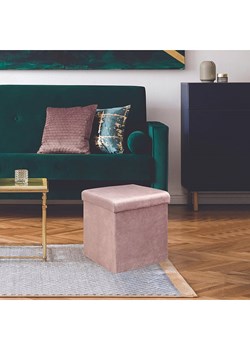 The Home Deco Kids Hocker "Giulia" w kolorze jasnoróżowym ze schowkiem - 38 x 38 x 38 cm ze sklepu Limango Polska w kategorii Pufy i siedziska - zdjęcie 188792775