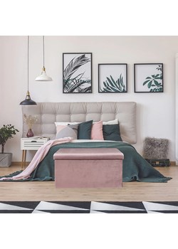 The Home Deco Kids Skrzynia "Giulia" w kolorze jasnoróżowym do siedzenia - 77 x 38 x 38 cm ze sklepu Limango Polska w kategorii Meble - zdjęcie 188792807