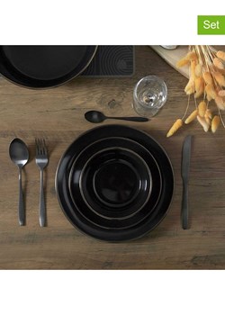 every ware Talerze obiadowe (12 szt.) w kolorze czarnym - Ø 26 cm ze sklepu Limango Polska w kategorii Naczynia - zdjęcie 188793086