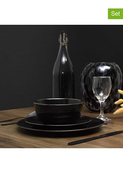 every ware Talerzyki deserowe (12 szt.) w kolorze czarnym - Ø 20 cm ze sklepu Limango Polska w kategorii Naczynia - zdjęcie 188793089