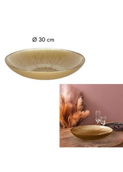 Make a Wish Salaterka w kolorze złotym - Ø 30 cm ze sklepu Limango Polska w kategorii Misy i tace dekoracyjne - zdjęcie 188793377